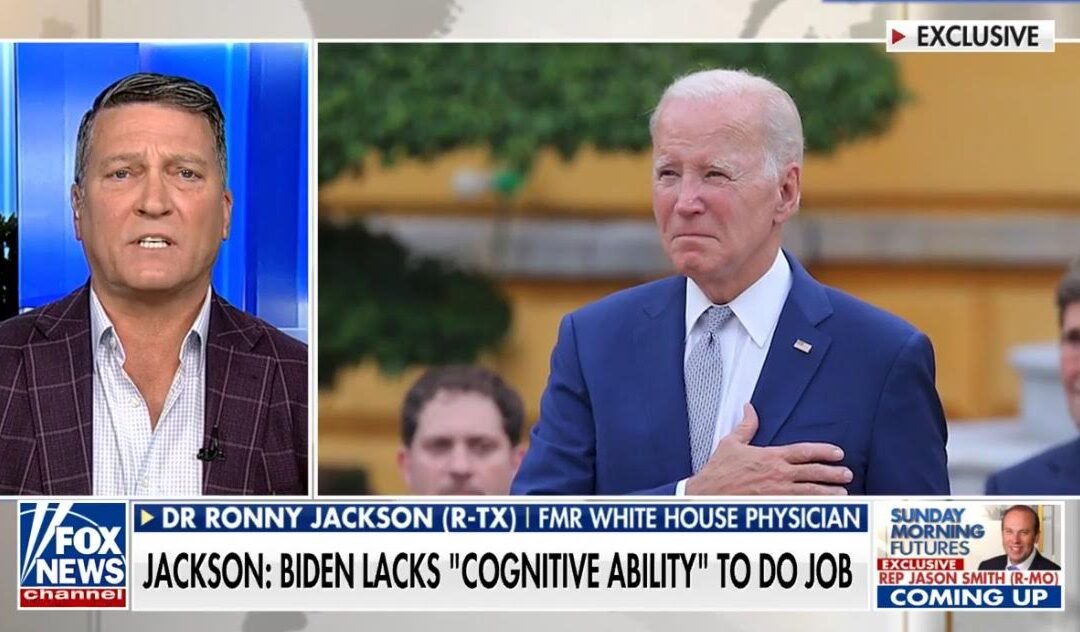 Former White House Doctor Ronny Jackson Sounds Alarm on Biden’s Rapid Cognitive Decline (VIDEO)