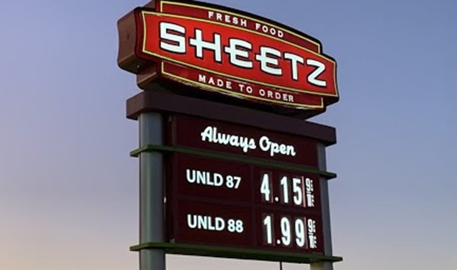 Sheetz Drops Gas Prices to $1.99 for Thanksgiving Week