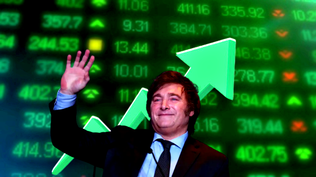 Argentinian Stocks and Bonds Shoot Up After Javier Milei’s Landslide Presidential Victory