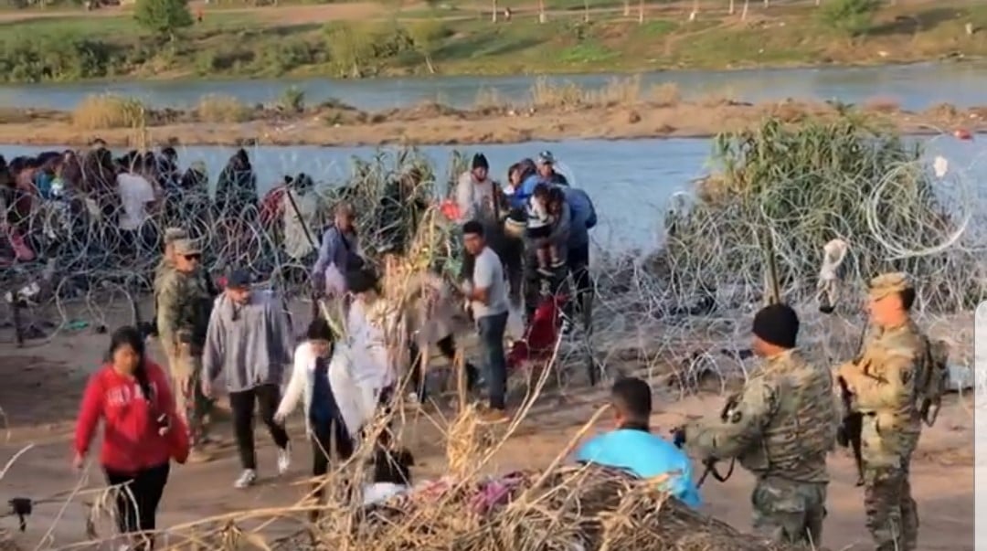 More Border Chaos in Eagle Pass, Texas as Illegal Aliens with Sick Children Invade US (VIDEO)