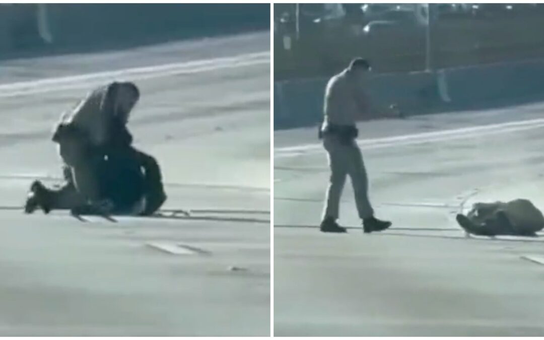 California Highway Patrol Officer Shoots Multiple Times in Self-Defense on 105 Freeway After Man Fires Taser at Him During Confrontation (GRAPHIC VIDEO)