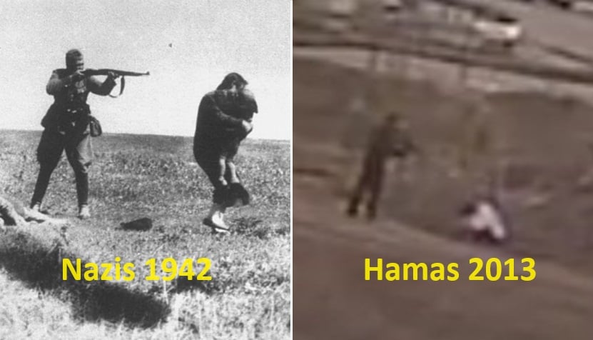 Ghastly Video Shows Hamas Barbarians Shooting Israeli Women to Death in a Ditch – Just Like the Nazis Did (VIDEO)