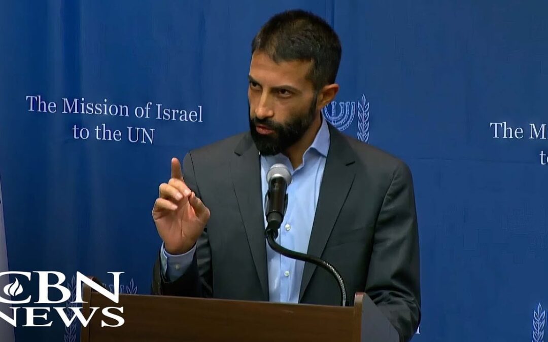 Son of Hamas Co-Founder Speaks Out Against Terror Group in Blistering Speech to UN-‘If Israel Fails in Gaza, All of Us Will Be Next’ (Video)