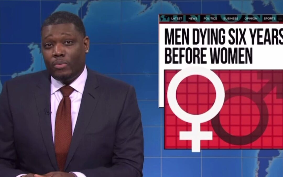 Sick People: SNL Crowd Laughs and Cheers Hearing US Men Die Six Years Before Women (VIDEO)