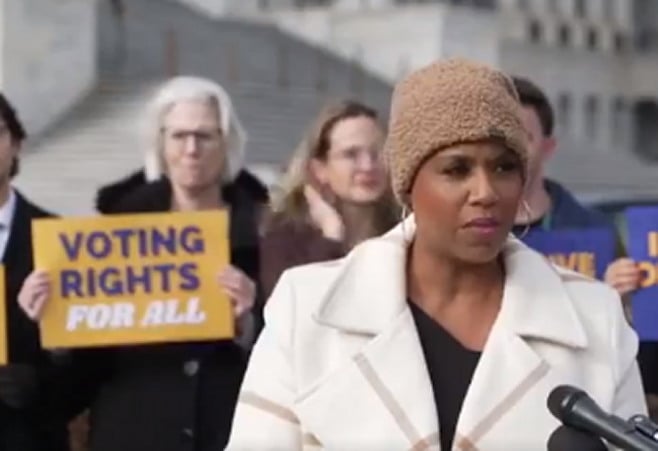 Massachusetts Rep. Ayanna Pressley Calls for Allowing Incarcerated Persons and 16 Year-Olds to Vote (VIDEO)