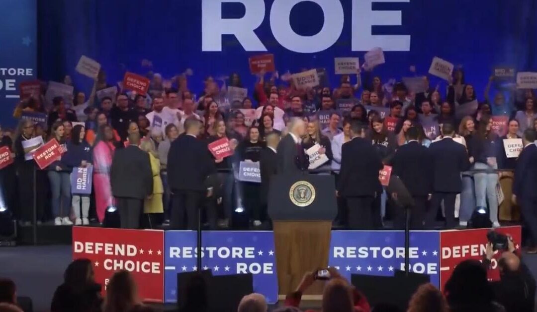 Democrat Operative Caught on Hot Mic After Secret Service Agents Swarm Joe Biden as Pro-Hamas Protestors Interrupt Campaign Event (VIDEO)