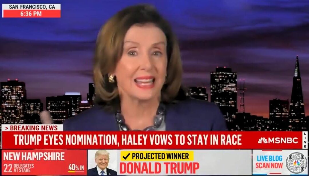 Nancy Pelosi Attacks Trump’s ‘Cognitive Disorders’ Then Confuses Him with Joe Biden! (VIDEO)