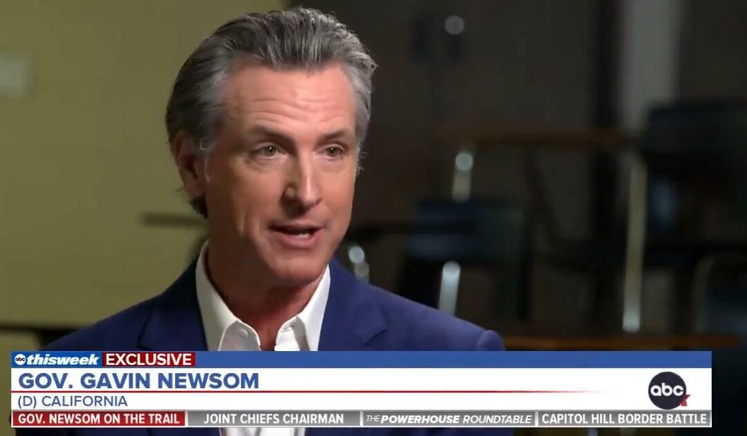 Gavin Newsom Says Democrats Have to be Worried About Third Party Candidates in 2024 (VIDEO)