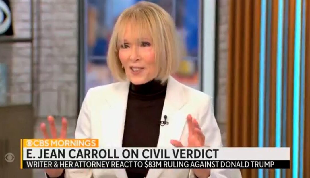 E. Jean Carroll Trashes Trump, Reveals What She Will Do with Trump’s Money After Jury Awards Her $83.3 Million (VIDEO)