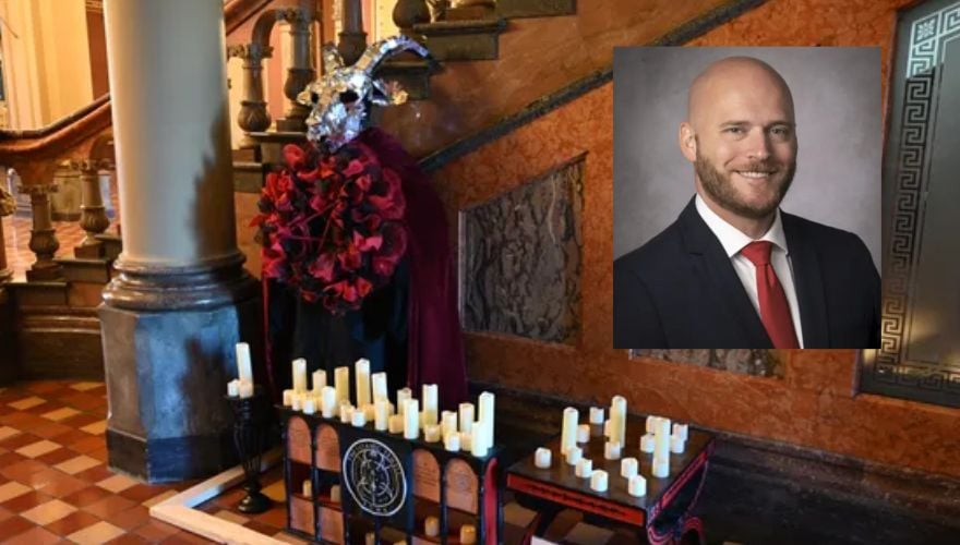 Christian Veteran Who Beheaded Satanic Altar in Iowa Capital Charged with Hate Crime