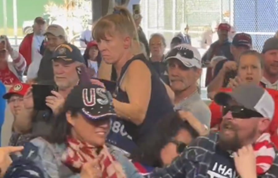 WATCH: Trump Supporters Spring Into Action and Unmask Protesters at Vegas Rally — Before Shoving Them Right Out the Door