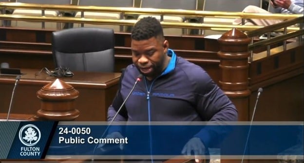 “I ‘am Disgusted!” – Man Unleashes on Fulton County Board of Commissioners for Funding Fani Willis’s Witch-Hunt of President Trump and Remaining Silent Over Her Corrupt Love Affair (VIDEO)