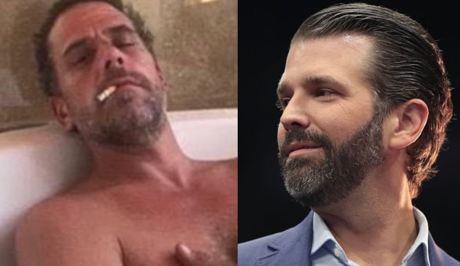 A TALE OF TWO SONS: WHILE HUNTER BECOMES JOE’S BIGGEST LIABILITY, DONALD TRUMP JR IS HIS FATHER’S GREATEST ASSET – Nevada U.S. Senate Candidate Jeffrey Gunter