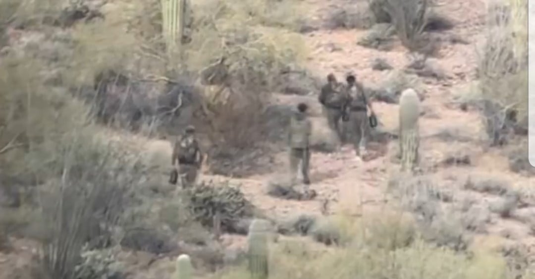 Melugin: Illegal Aliens Dressed in Camouflage Spotted in Remote Part of Arizona Desert 70 Miles Inland From Southern Border (VIDEO)