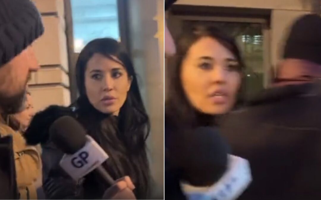 SHOCKING VIDEO: The Gateway Pundit Reporter Cara Castronuova ASSAULTED By Government Agent While Questioning Cowardly DOJ Prosecutor (VIDEO)