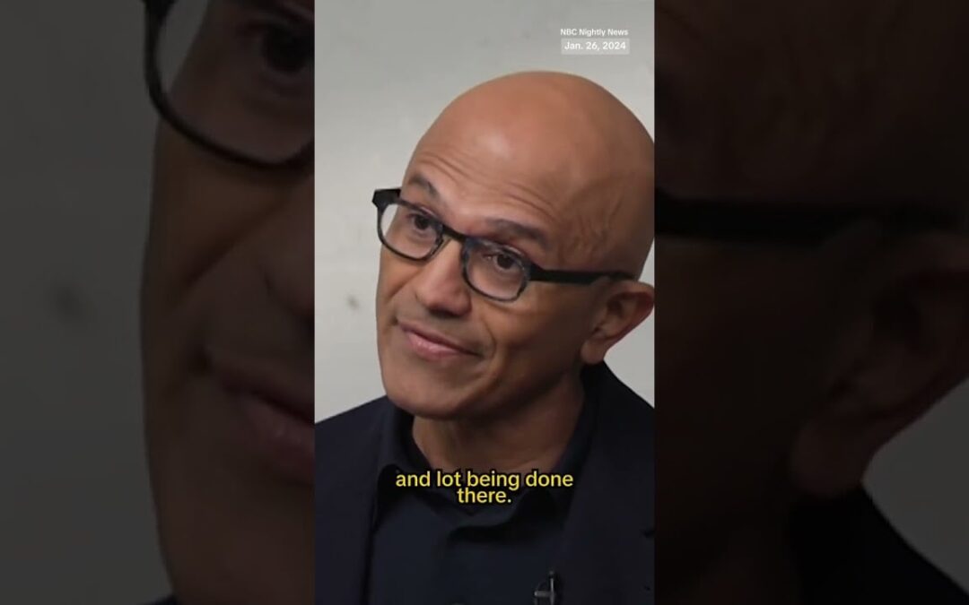 WATCH: Microsoft CEO Says AI Needs ‘Guardrails’ After Pornographic Deepfake Images of Taylor Swift Go Viral