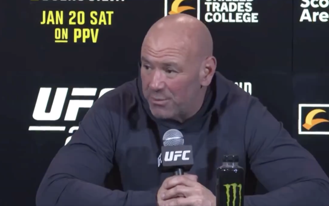 UFC’s Dana White Shuts Down Woke Canadian Reporter Over Fighters’ Freedom of Speech (VIDEO)