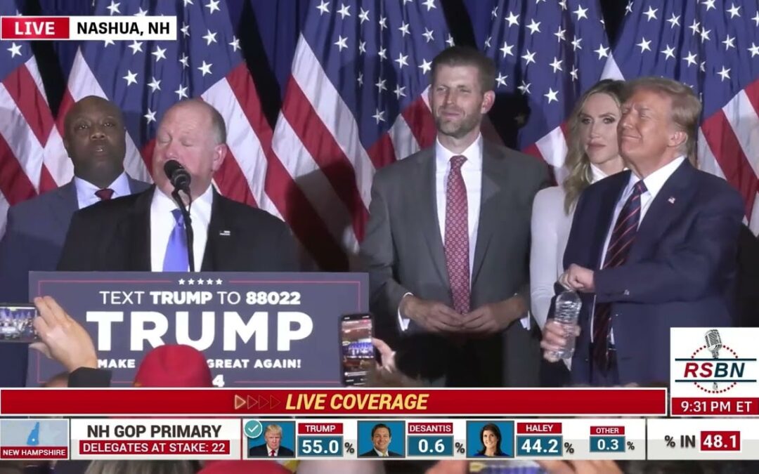 Trump Speaks to Supporters After Winning New Hampshire Primary: ‘What a Great Victory’ (VIDEO)