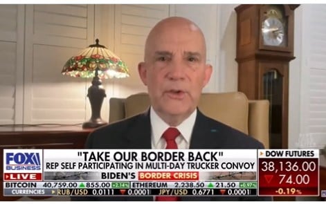 “This Is a Movement, People are Tired of the Overreach – And We’re Pushing Back!” – Rep. Keith Self: 700,000 Vehicles Predicted to Join “Take Our Border Back” Convoy This Coming Week