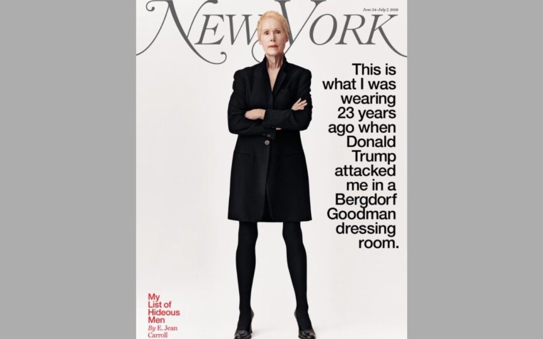 In Case You Missed It… New York Magazine’s Guessing Game – E. Jean Carroll’s Jacket Dress Comes into Question – Trump Accuser Stumbles During Testimony