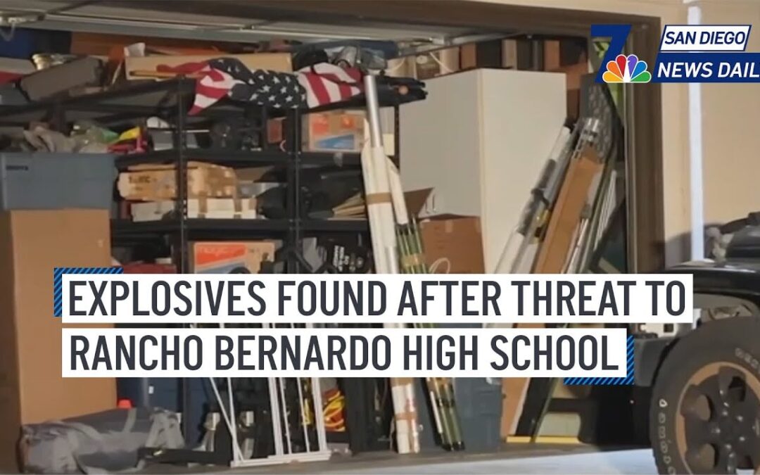 High School Student and Father Arrested Following School Threat Allegations — Cache of Guns and Explosives Including RPG Launcher Discovered at Home