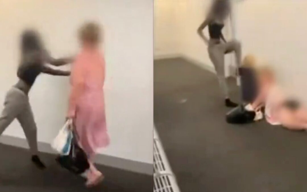 HORRIFYING MOMENT: Two Teens Brutally Attack Woman with Down Syndrome, Kick Her in the Head After She Falls to the Ground (VIDEO)