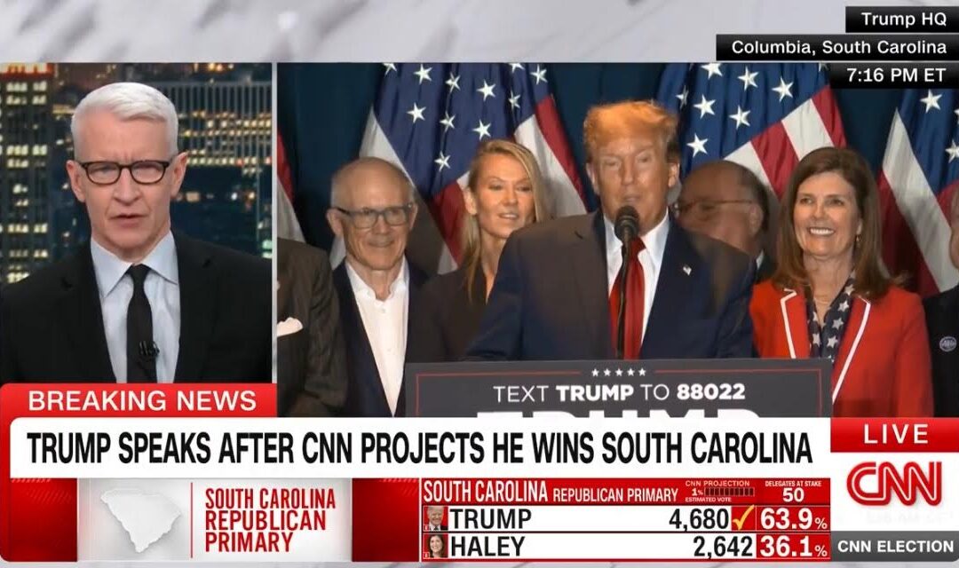 “It Doesn’t Make Sense!” – CNN Panel Has Epic Meltdown After Trump Gets Double the Number of Votes Ever Received in South Carolina (VIDEO)