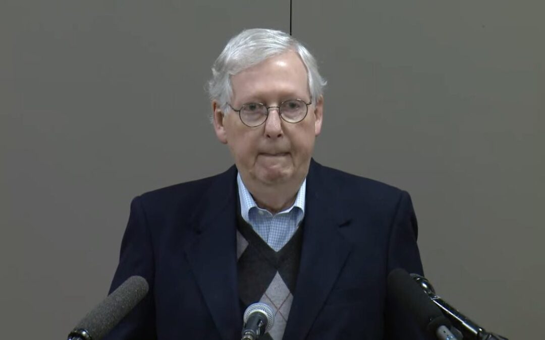 BREAKING: MCCONNELL TO STEP DOWN AS REPUBLICAN SENATE LEADER