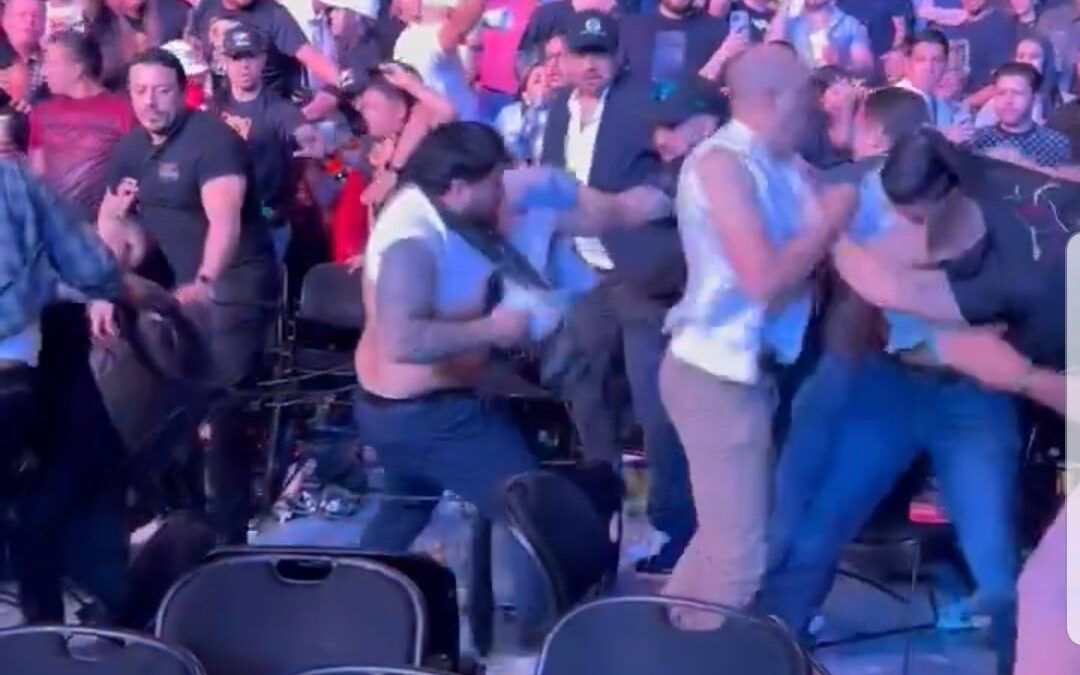 UFC Brawl Leaves Fan Knocked Out in Mexico City (VIDEO)