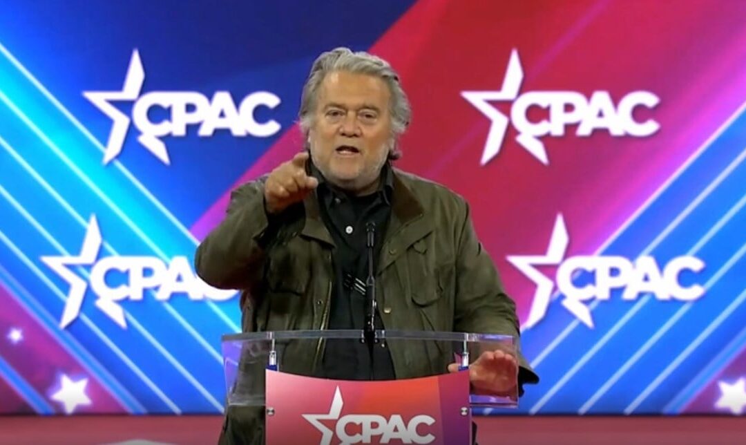 “ONWARD TO VICTORY!” – Steve Bannon Lights Up CPAC 2024 Crowd – Explains How the Media Knows Joe Biden Is Illegitimate (VIDEO)