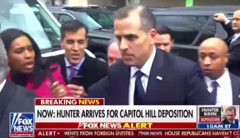 MOMENT OF TRUTH – Or More Lies? Hunter Biden Arrives at Capitol Hill for Closed Door Deposition on Family’s Multi-Year, Multi-Million Dollar Grift