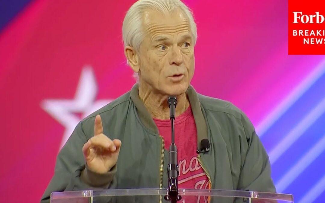 CPAC: Peter Navarro Shares Last Words Before Heading To Prison “If We Lose, We Will Surely Lose this Country” (Video)