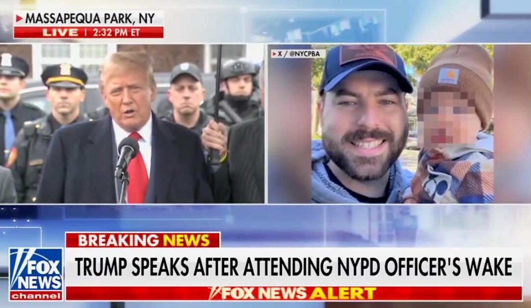 Trump Reportedly Gave Generous Donation to Foundation That Paid Off Family Mortgage of Slain NYPD Officer Jonathan Diller