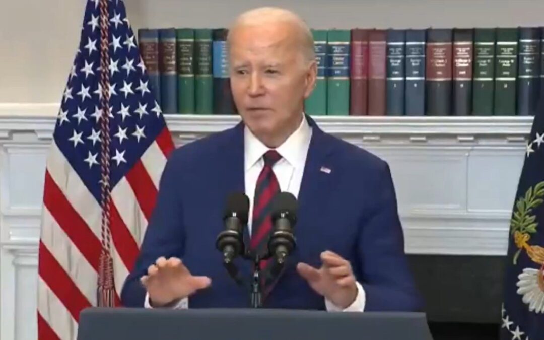 Old Joe Biden Says He Took Train Across the Collapsed Francis Scott Key Bridge “Many Times” – That’s Odd, Considering the Bridge Does Not Have a Rail Line!