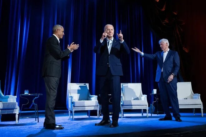 “You’re Out of Your F***ing Minds!”: Protesters Disrupt Biden-Obama-Clinton $25 Million ‘Grassroots’ Fundraiser in New York City