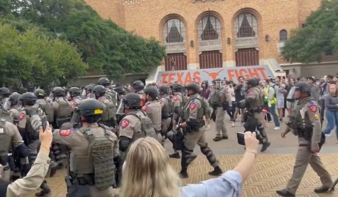 Texas State Troopers Lay Down the Law, Forcefully Disperse Pro-Hamas Protestors at University of Texas at Austin (VIDEO)