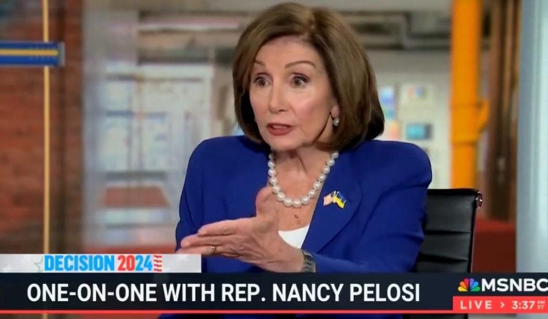 WATCH: Nancy Pelosi SNAPS at MSNBC’s Katy Tur After Being Fact-Checked in Real Time About Trump’s Jobs Numbers (VIDEO)