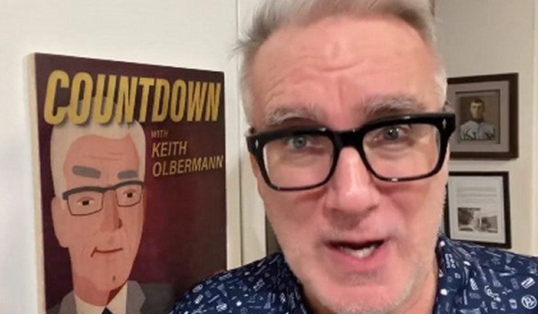 Keith Olbermann Cancels New York Times Subscription, Complains Their ‘Grudge’ Against Dementia Joe ‘Endangers Democracy’