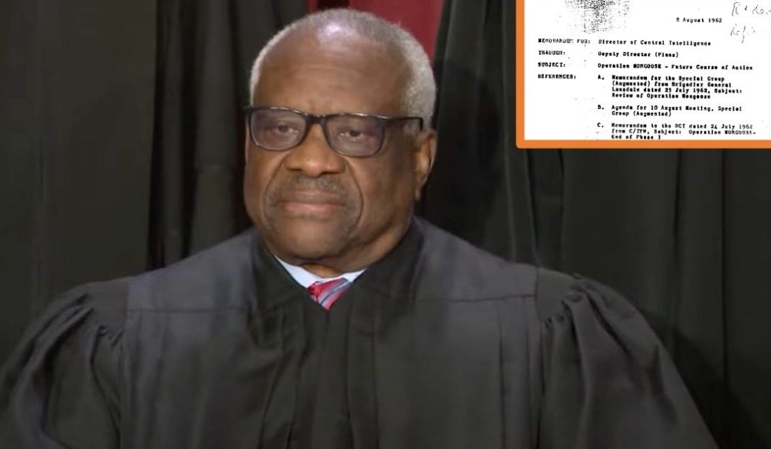 Supreme Court Justice Clarence Thomas Discusses Operation Mongoose in Presidential Immunity Arguments (VIDEO)