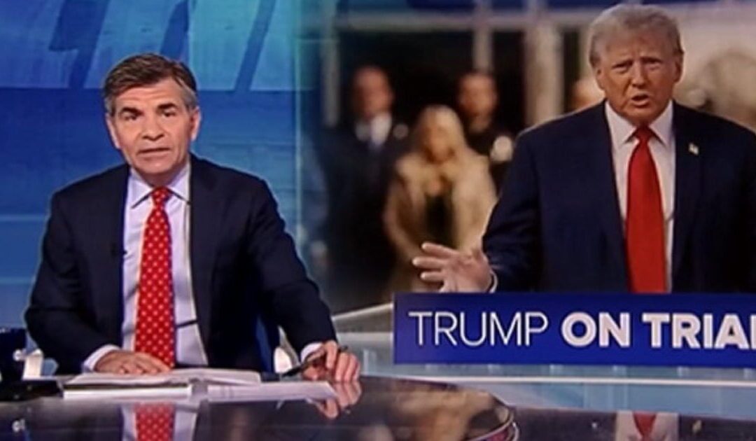 Former Bill Clinton Staffer George Stephanopoulos Tries to Paint Trump as Abnormal Based on What Democrats Are Doing to Him (VIDEO)