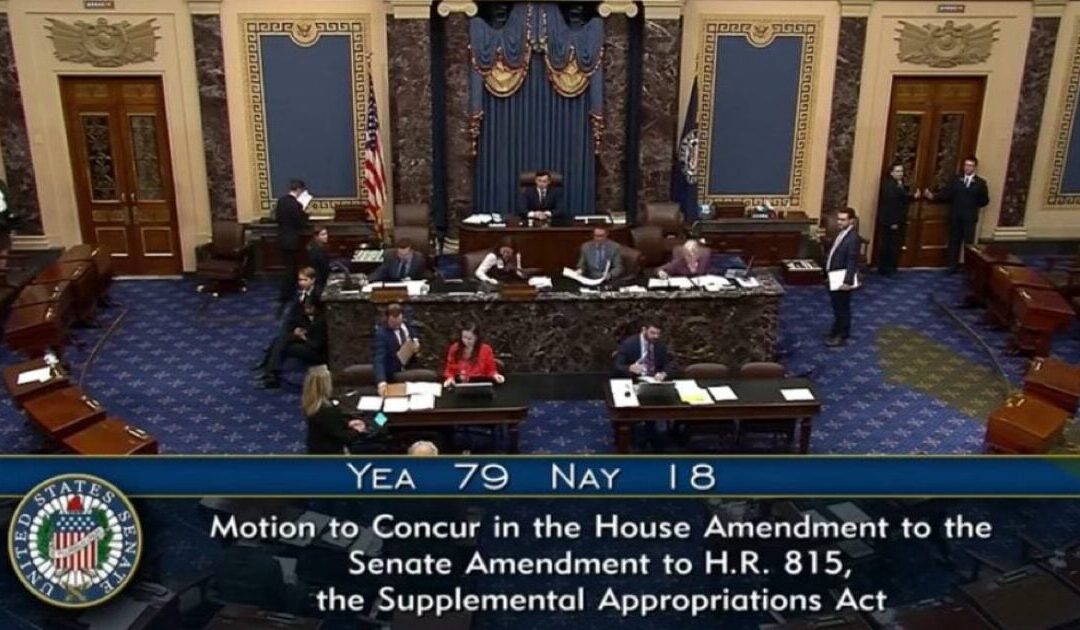 BREAKING: Senate Passes $95.3 Billion Aid to Ukraine, Israel, and Taiwan — 31 Republicans Voted with Democrats