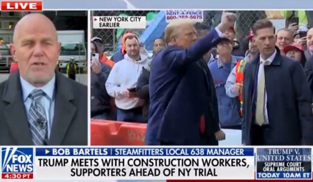 Trump Cuts Biden’s Lead in New York to 10 Points as Democrats Election Interference Efforts Backfire – Union Leader Says Trump Leads Biden Among his Members 3:1 (VIDEO)