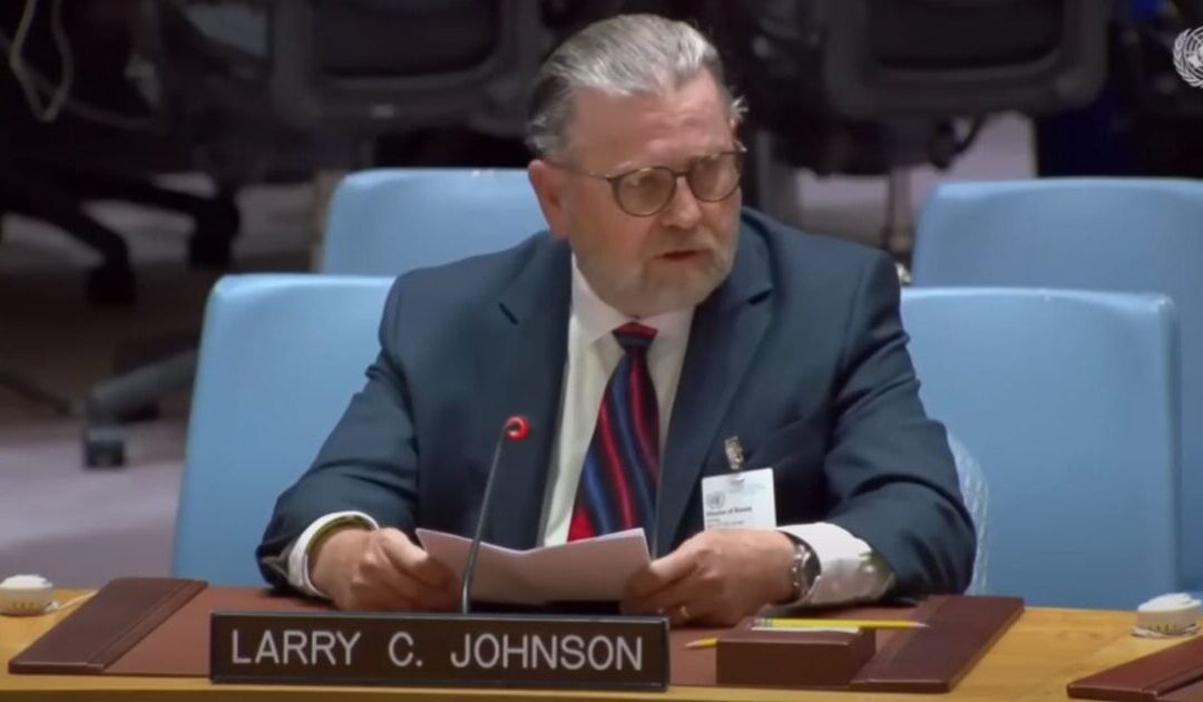 The Gateway Pundit Contributor Larry Johnson Briefs United Nations Security Counsel on the Nord Stream Pipeline Bombing – VIDEO and TRANSCRIPT