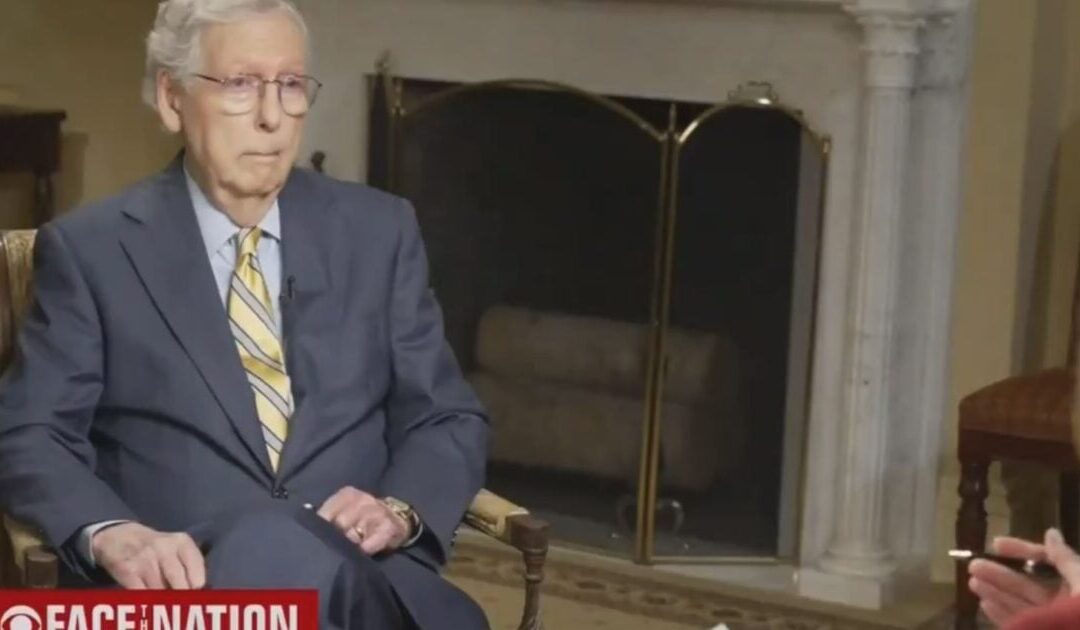 POS Mitch McConnell Bashes Trump on Meet the Press – Will Stay on as Senate Leader Until After Election So He Can Work Diligently to Keep Trump from White House