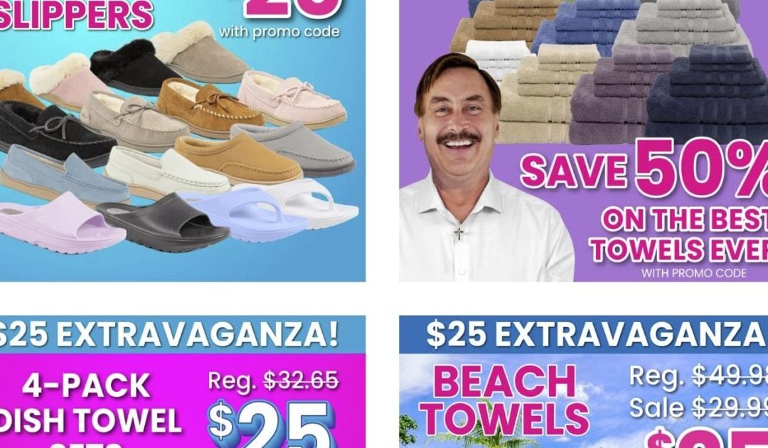 New Deals At The Gateway Pundit Discounts Page At MyPillow – Including the $25 Extravaganza on Towels, Slippers and More!