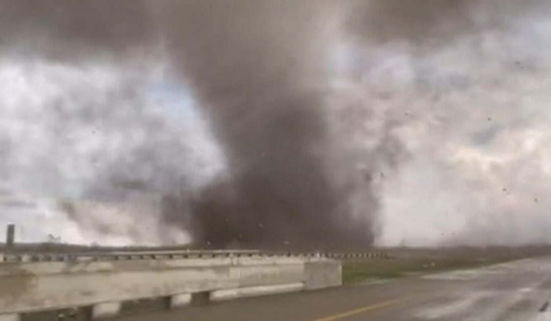 WATCH: Man Captures STUNNING Footage of Massive Tornado in Nebraska (VIDEO)