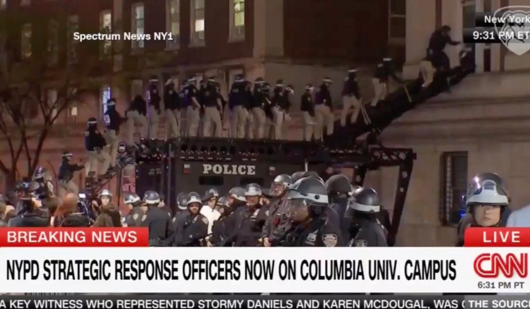 DEVELOPING: NYPD Declares Columbia University Protest a Riot — Crackdown Begins, Dozens Arrested