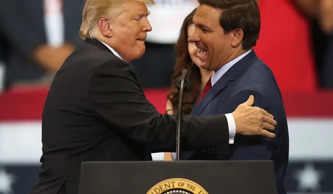 Joining Forces? President Trump and Ron DeSantis Meet Privately in Florida