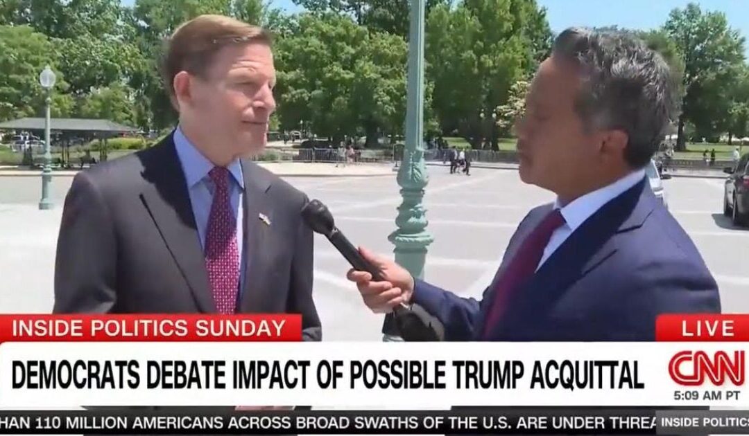 WATCH: Democrat Senator Blumenthal Says He is “Deeply Disturbed” Trump Has Succeeded in Slow-Walking Biden Regime’s Lawfare Cases