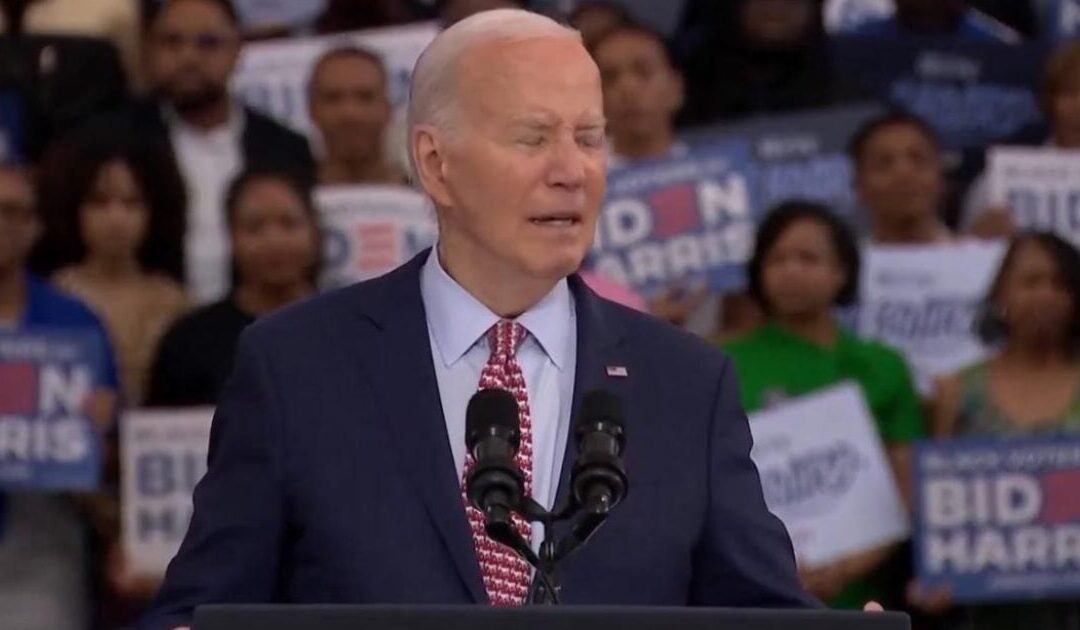 WATCH: Joe Biden’s Brain Breaks During Philly ‘Rally’ Held in the Corner of School Gym